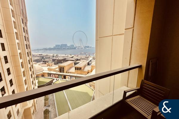 Rare corner unit with full Dubai eye views