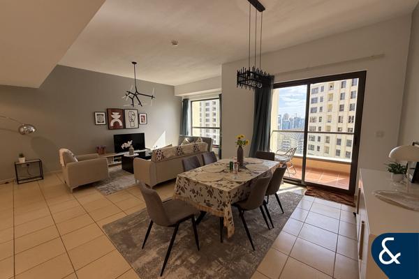 Furnished | High floor | Marina views