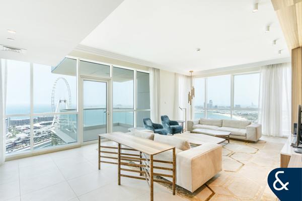 Full Sea And Dubai Eye View | VOT | 4 Beds