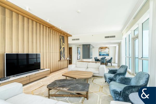Full Sea And Dubai Eye View | VOT | 4 Beds