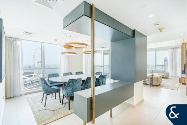 Full Sea And Dubai Eye View | VOT | 4 Beds