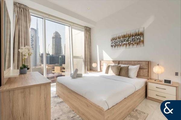 Burj View | Furnished | High Floor | Vacant