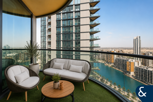 Lagoon Views | Fully Furnished | 2 + Maids