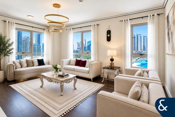 Upgraded | Burj Khalifa View | Furnished
