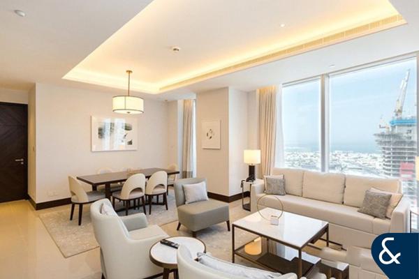 City & Sea Views | Two Bedrooms | Open Plan