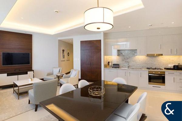 City & Sea Views | Two Bedrooms | Open Plan