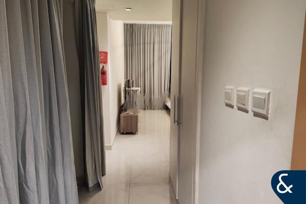 Furnished Studio |  High floor |Private Patio