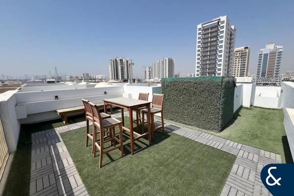 Large roof terrace | Address skyline views