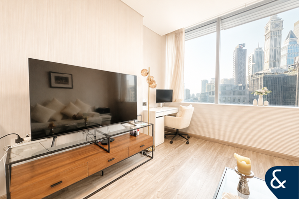 1 Bed | Upgraded | DIFC Views | Furnished