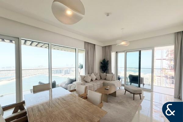 3 Bedrooms | Vacant | Full Palm View | Emaar