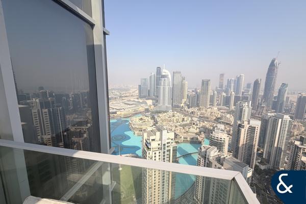 Fountain view | High Floor | Large 2 bed