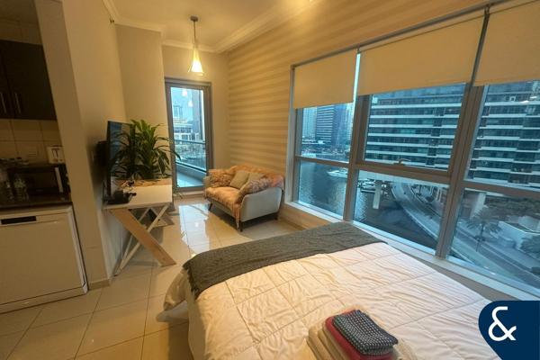 Full Marina View | Furnished | Studio
