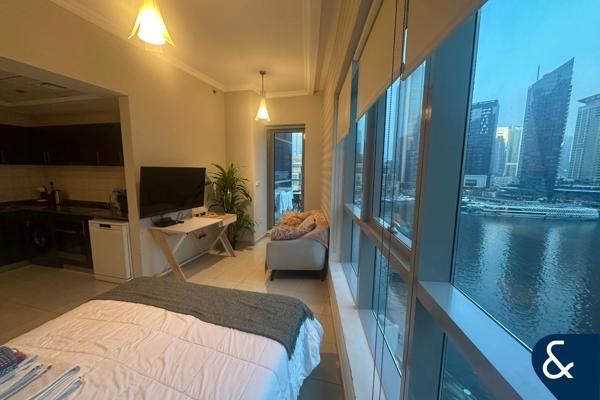Full Marina View | Furnished | Studio