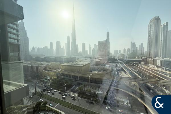 Luxury | Full Burj View | 3 Bed+Maids