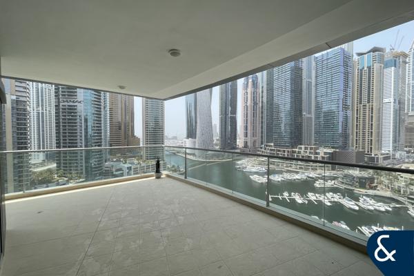 3 Bed + Maids | Full Marina View | Upgraded