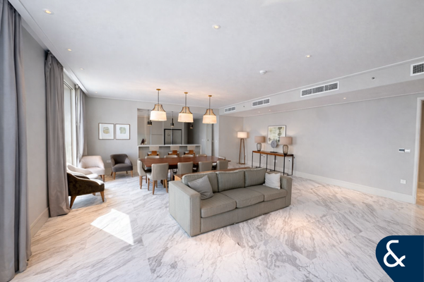 4 Bed + Maids | Burj & Fountain View | Vacant