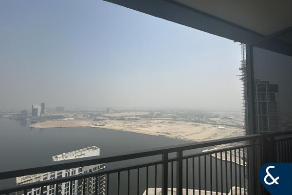 3 Beds | Water Views | Vacant | High Floor