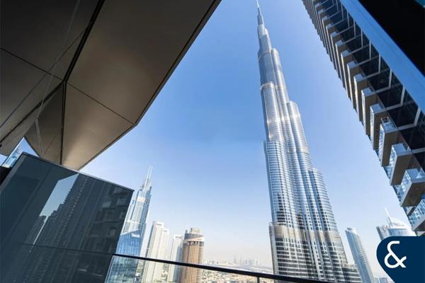 High Floor | Vacant Now | Burj Facing