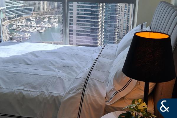 Full marina views | Fully Furnished | Studio