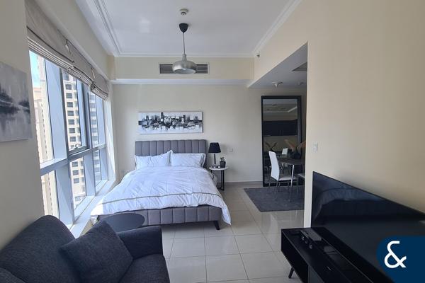 Full marina views | Fully Furnished | Studio