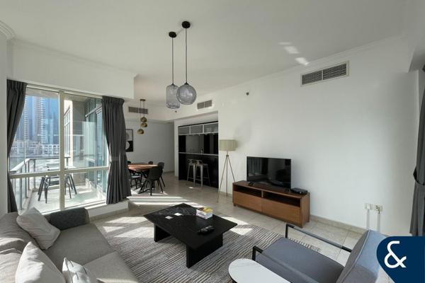 2 Bedroom + Study | Furnished | Marina View
