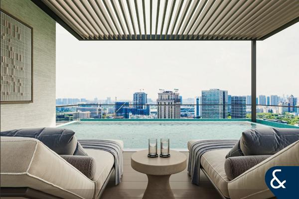 Studio With Pool Views | Branded Appliances