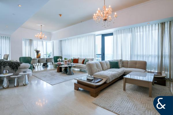 Spacious 3 Bed | Full Marina Views | Maids