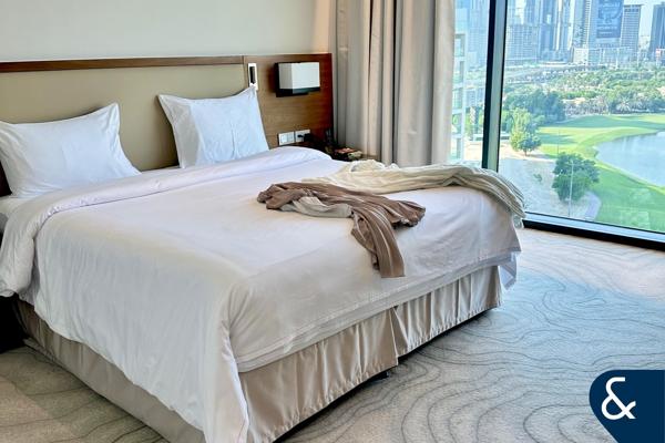 Golf course view | Furnished | Exclusive