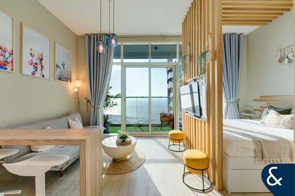 Full Sea Views | Studio Apartment | Balcony