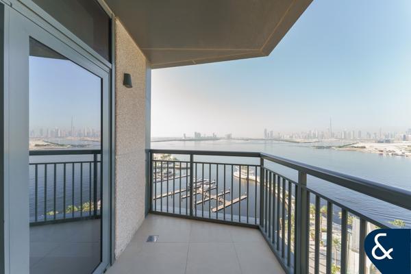 Water View | 3 Bedrooms + Maid | Unfurnished