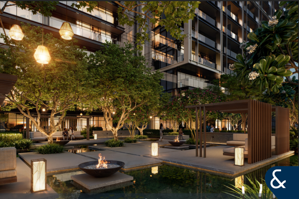 2 BR plus Study | Lower Floor | Sky View