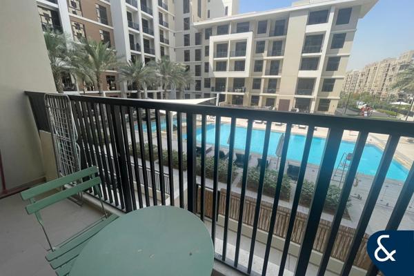 Low Floor | Pool View | Avail. Unfurnished