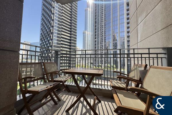 Upgraded 2 Bed | Full Burj Khalifa View | VOT