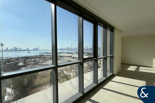 Full Burj View | Unfurnished | Huge Terrace