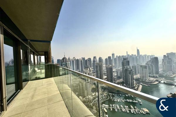 Full Marina view | unfurnished | vacant