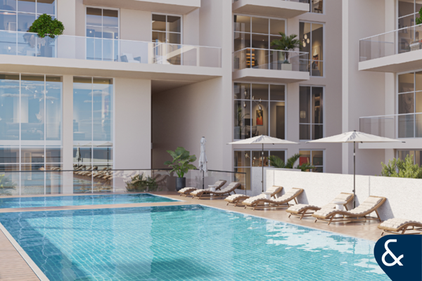 Next to metro | 2 bed | Maids | pool view