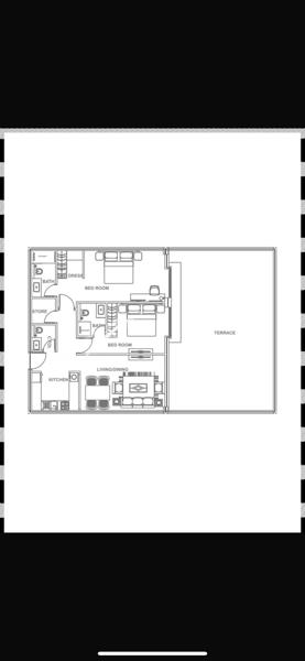 Brand New Two Bed | Pool View | Ready July