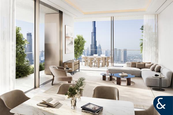 Downtown Luxury | 3br + Maid | Q4 2027