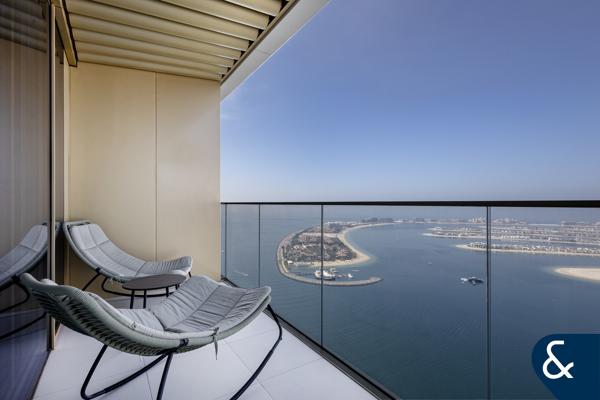 Vacant 2 Bed | Prime Sea Views | High Floor