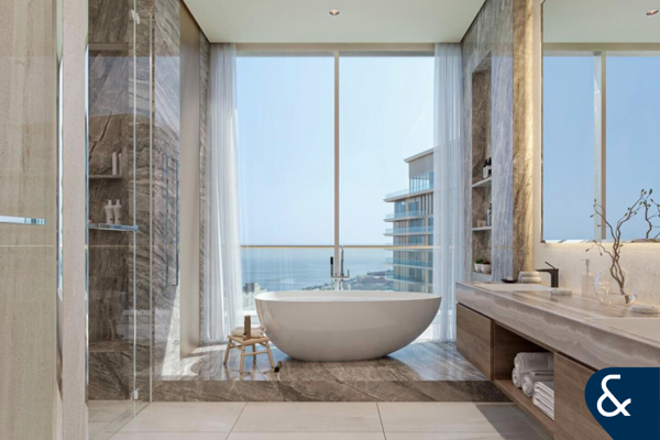 Palm and Sea View | High Floor | Best Layout