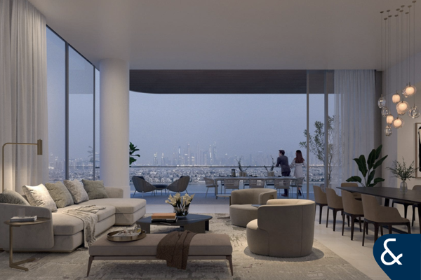 Palm and Sea View | High Floor | Best Layout