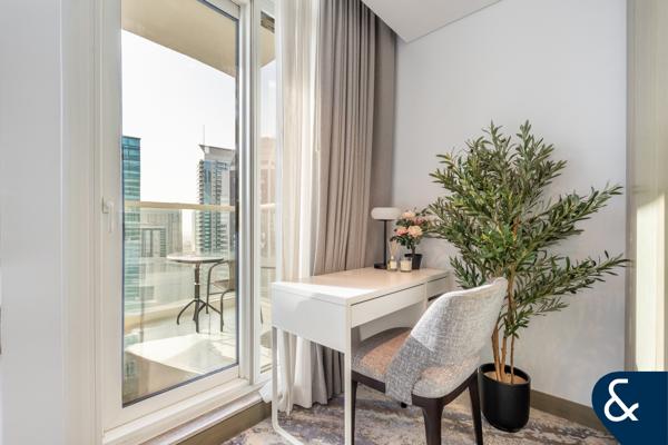 Double Balcony | Vacant | Burj And Canal View