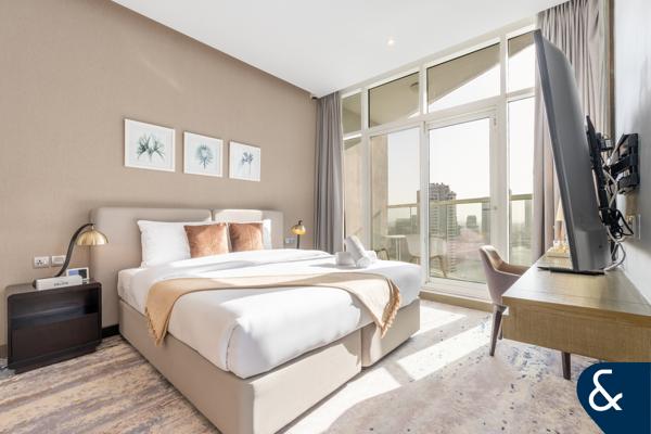 Double Balcony | Vacant | Burj And Canal View