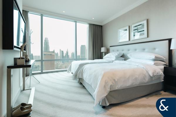 Vacant | Full Burj & Fountain View | Upgraded