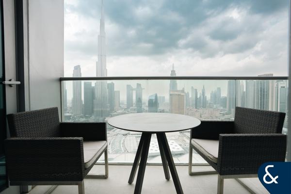 Vacant | Full Burj & Fountain View | Upgraded