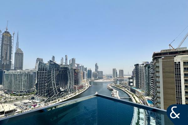 Unfurnished | Canal and Burj View | Vacant