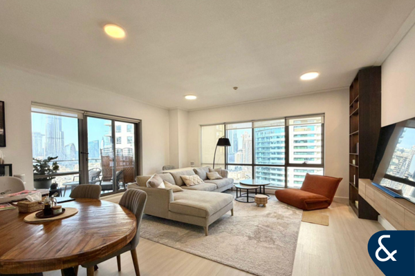 Upgraded | Furnished | Burj View | Vacant