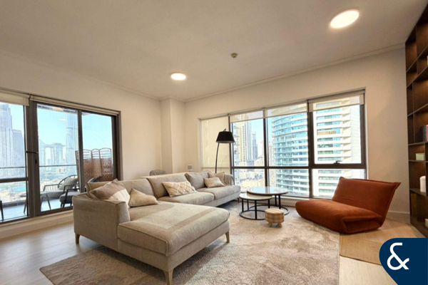 Upgraded | Furnished | Burj View | Vacant