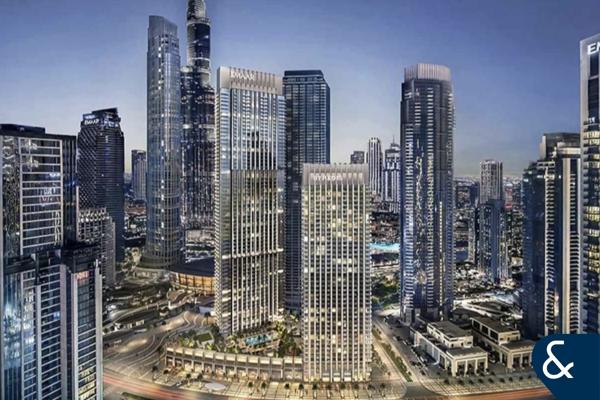Largest Layout | Burj Khalifa view| 3 + maid
