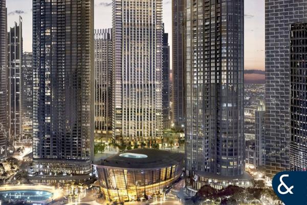 Largest Layout | Burj Khalifa view| 3 + maid